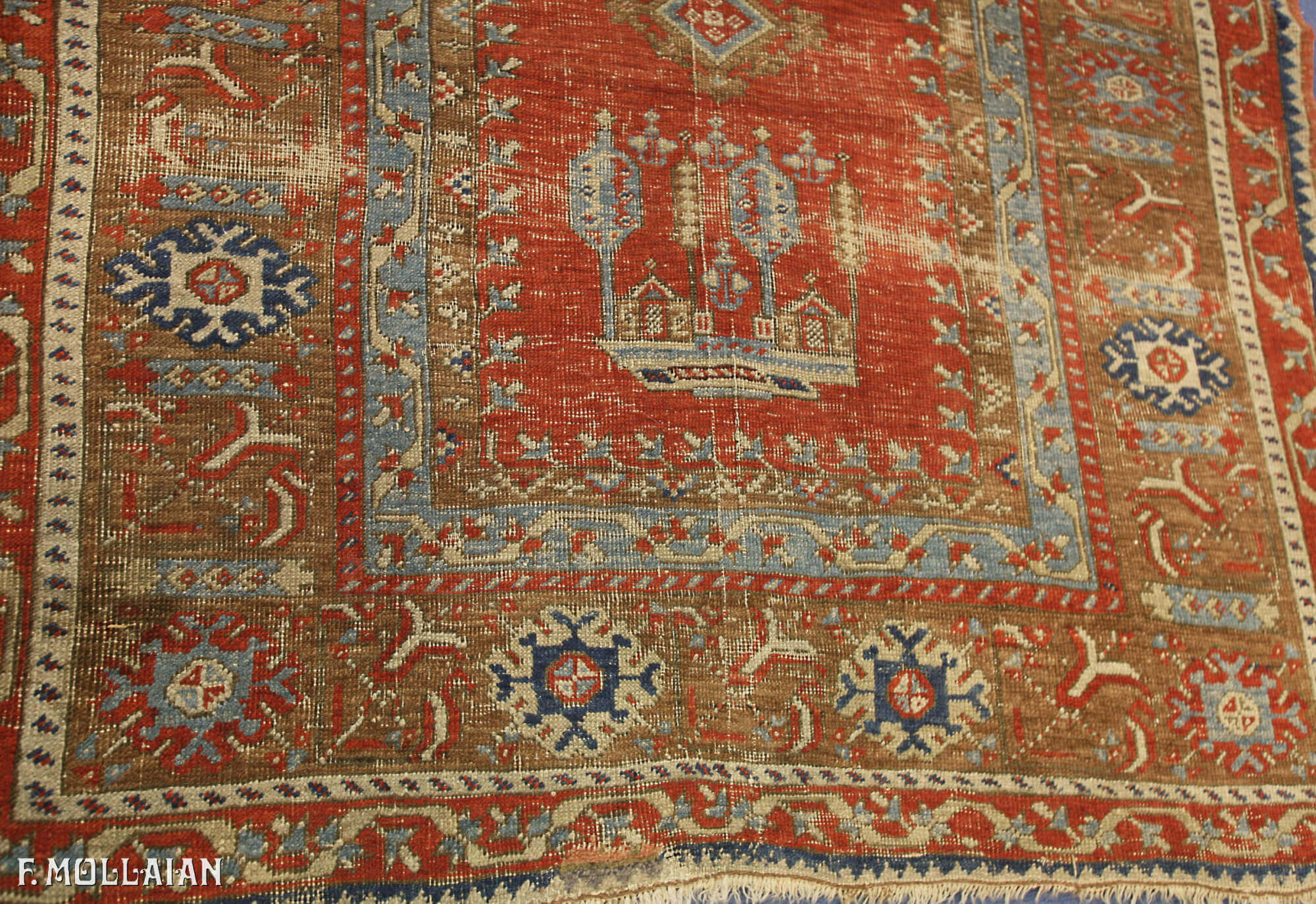 Antique Turkish Ladik Rug (163x113 cm)